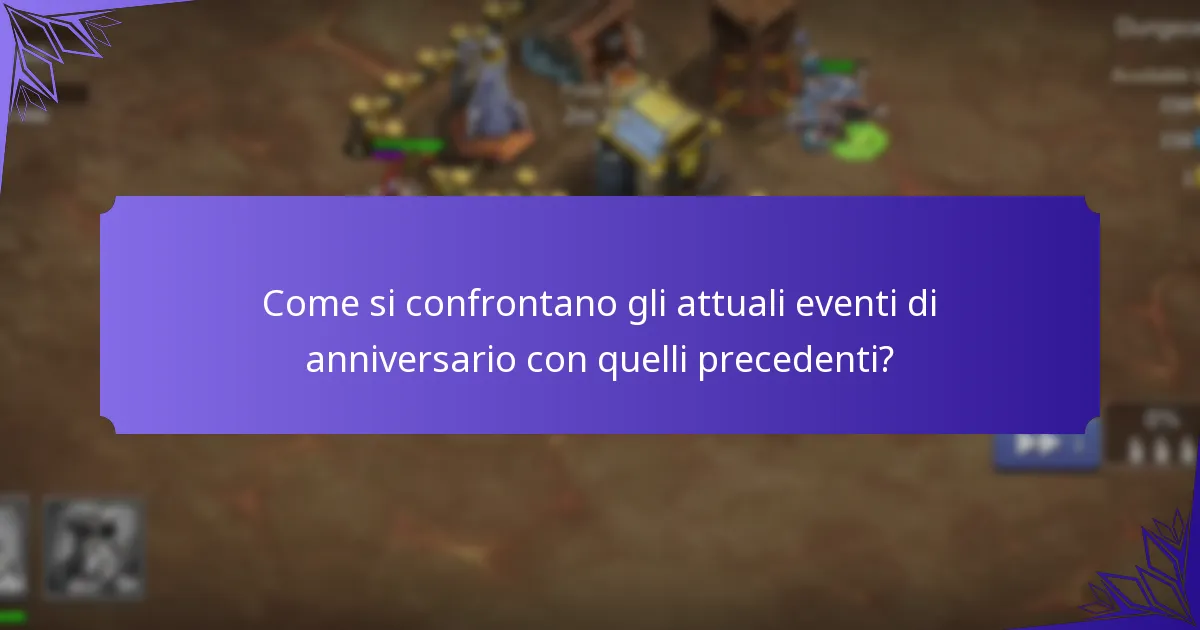 Quali oggetti esclusivi sono disponibili durante gli eventi di anniversario?