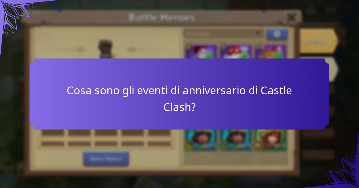 Come possono i giocatori partecipare agli eventi di anniversario?