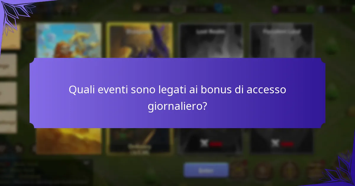 Quali offerte speciali sono disponibili attraverso i login giornalieri?